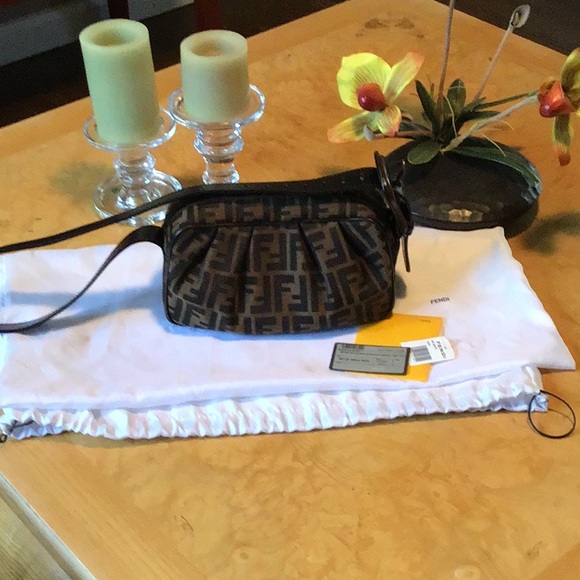 Fendi Handbags - NWT AUTH. FENDI BORSA B.FENDI ZUCCA SHOULDER BAG.